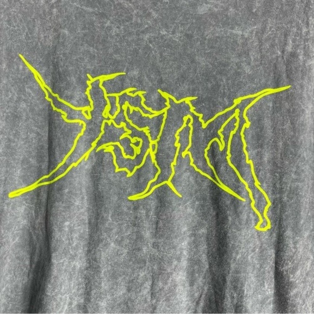 YSM Your Story Matters Shirt Mens Large Grey Green World Tour Concert Tie Dye - Picture 2 of 6